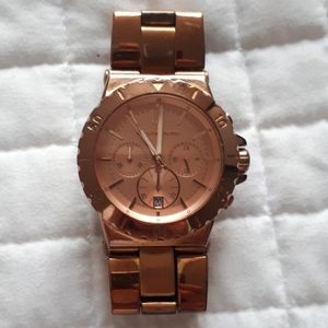 Michael Kors Rose Gold oversized watch